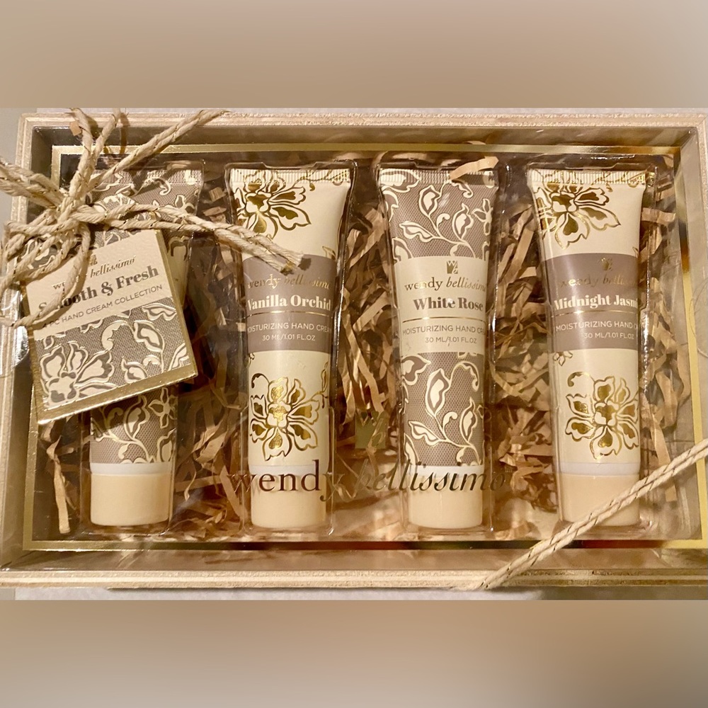 W Bellissimo -smooth and fresh 4 piece hand cream Collection